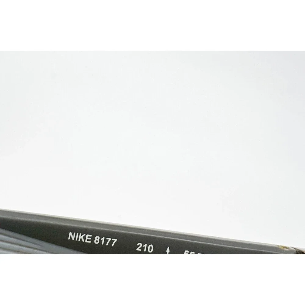 Nike Eyeglasses Mens Brown Metal Rectangular Frame 8177 210 52-17-140